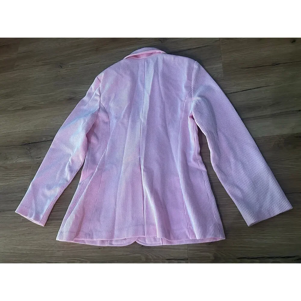 Vintage pink pinstripe